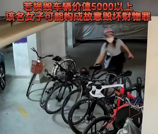 立案车损报价比电车贵女子回应太霸道开元ky棋牌女子推倒自行车后续：已(图2)